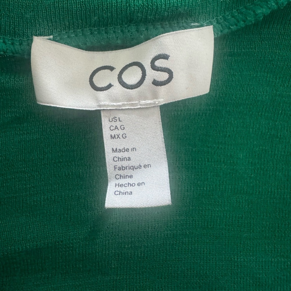 COS Emerald Green Turtleneck